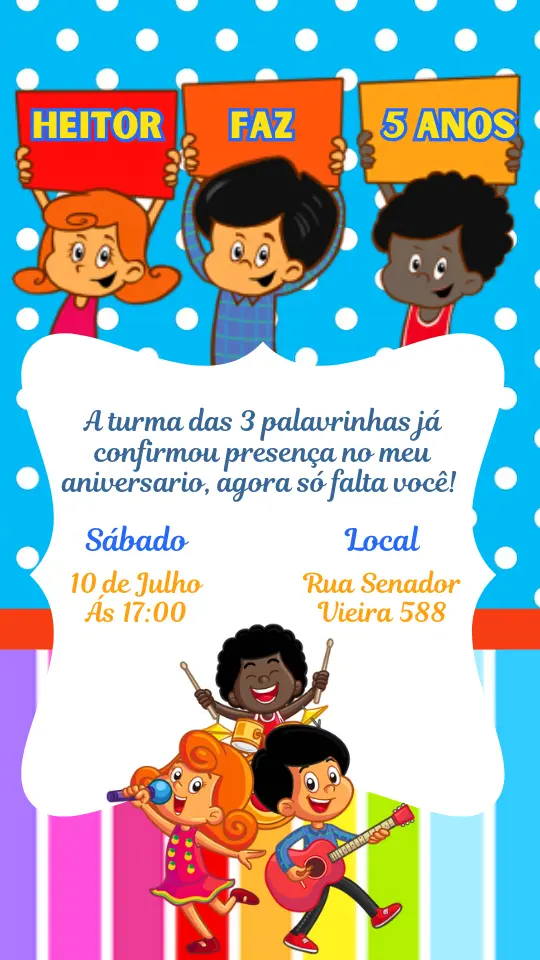 3 Palavrinhas