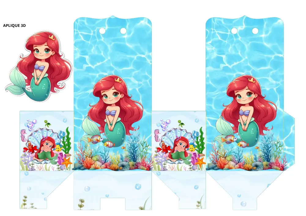 A Pequena Sereia cute