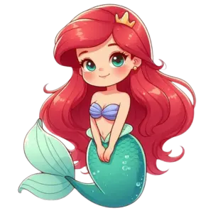 A Pequena Sereia Cute
